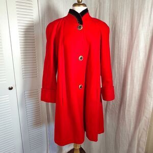 Jofeld Coat Size S Vintage 90's Elegant Party Girl Statement Piece Overcoat